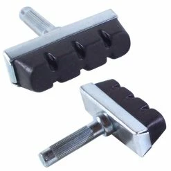 Acier Cr-Mo Soldes 27 Caoutchouc 2x PATIN DE FREIN VELO GOMME 40MM A TIGE CANTILEVER CYCLE VILLE VINTAGE