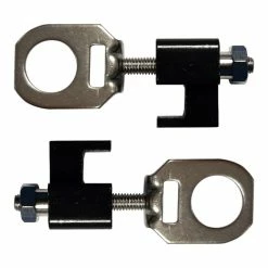 Acier Inoxydable 2x Tendeur De Chaine M5 Vélo Hollandais Sparta 63mm Ajusteur Tension à Vis