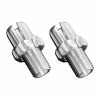 Aluminium 2x VIS CREUSE DE REGLAGE POIGNEE DE FREIN M10x1 VELO VTT MOLETTE LEVIER CABLE GAINE