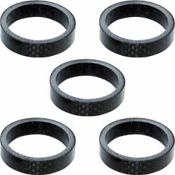 5x Entretoise Direction Potence Velo 1 1/8" 28.6mm Carbone Cale Ergonomique 10mm Guidon Vtt Route Ville