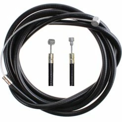 Acier Galvanisé Cable Et Gaine De Frein Vélo Arrière Noir Tête Vtt Route Longueur 1600 1750mm Cycle Route Ville