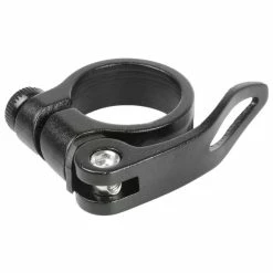 Aluminium Collier Serrage Rapide Tige De Selle Attache Argent Noir 31.8 Vélo Cycle -Acier Cr-Mo Soldes collier serrage rapide tige de selle attache argent noir 318 velo cycle 2