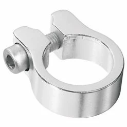 Aluminium COLLIER SERRAGE TIGE DE SELLE ATTACHE ARGENT NOIR Ø28.6 Ø31.8 Ø34.9MM VELO CYCLE -Acier Cr-Mo Soldes collier serrage tige de selle attache argent noir o286 o318 o349mm velo cycle 2