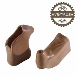 Aluminium KIT LEVIER DE FREIN PERFORE ET REPOSE MAIN PAIRE COCOTTE VINTAGE VELO COURSE 22.2MM ALU -Acier Cr-Mo Soldes kit levier de frein perfore et repose main paire cocotte vintage velo course 222mm alu 8