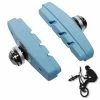 Elastomère Patins De Frein FIXIE BMX 50mm Bleu (paire) -Acier Cr-Mo Soldes patins de frein fixie bmx 50mm bleu paire