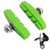 Elastomère Patins De Frein FIXIE BMX 50mm Vert (paire) -Acier Cr-Mo Soldes patins de frein fixie bmx 50mm vert paire