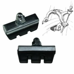 Elastomère Patins De Frein VILLE 40mm (paire)