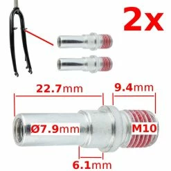 Acier Galvanisé Pivot M10 Pour étrier De Frein CANTILEVER