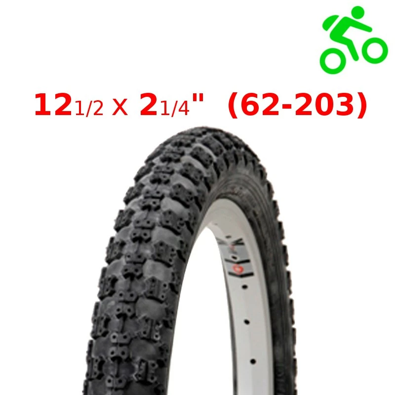 Elastomère Pneu 12 1/2 X 2 1/4" à Crampon DELI TIRE S101 3 Elastomère Pneu 12 1/2 X 2 1/4" à Crampon DELI TIRE S101