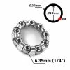 Acier Galvanisé Roulement Cage à Billes 20mm 30mm 9 Billes 1/4" Pédalier Vélo Vtt Route -Acier Cr-Mo Soldes roulement cage a billes 20mm 30mm 9 billes 14 pedalier velo vtt route