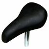 Plastique PP + Acier + Mousse Haute Densité ; Selle Vélo Bmx Enfant Noir Confort Avec Tige 22mm Draisienne Universelle Femme -Acier Cr-Mo Soldes selle velo bmx enfant noir confort avec tige 22mm draisienne universelle femme