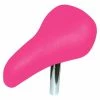 Plastique PP + Acier + Mousse Haute Densité ; Selle Vélo Bmx Enfant Rose Confort Avec Tige 22mm Draisienne Universelle Femme