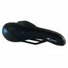 Plastique Selle Ville Homme GES SOFT GEL NOIR -Acier Cr-Mo Soldes selle ville homme ges soft gel noir