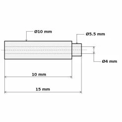 Acier Galvanisé SERRE CABLE 10MM 15MM UNIVERSEL VELO CYCLO MOTO TONDEUSE MOTOCULTURE -Acier Cr-Mo Soldes serre cable 10mm 15mm universel velo cyclo moto tondeuse motoculture 1