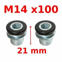 Acier Inoxydable Vis De Serrage Manivelle M14x100